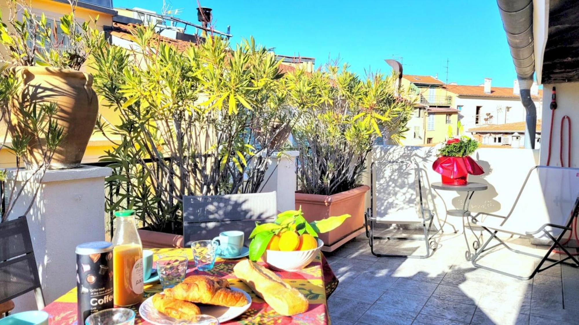 Ze Perfect Place - Appartement De Charme Nicois - 2 Chb & 2 Sdb - Ac - Terrasse - Vieux Nicea Zewnętrze zdjęcie